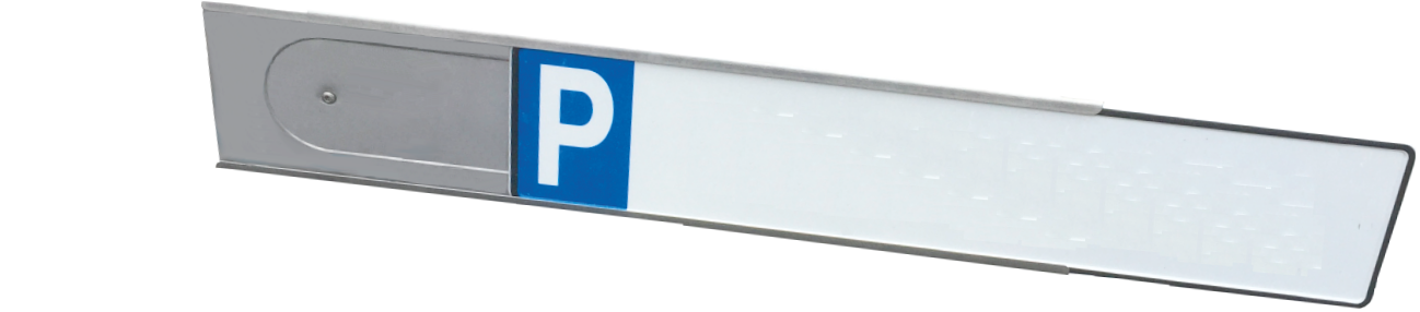 Parkschild- Halterung für Wandbefestigung aus Edelstahl für KFZ - Schild/Kennzeichen – Bild 6
