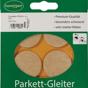 Parkettgleiter Premium 35mm Filz natur rd.selbstkl.