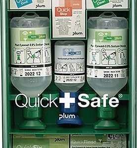 QuickSafe Box Complete befüllt PLUM