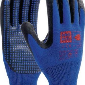 Nitril-Feinstrickhandschuh NI-Thermo Gr.8 blau EN388,EN407,EN511 PSA II PRO FIT - VPE: 12