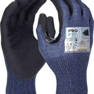 Schnittschutzhandschuhe Schnittstop Pro Gr.10 blau/schwarz EN 388 PSA II PRO FIT - VPE: 12