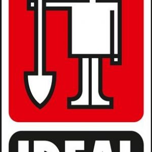 Rheinische Hacke Blattmaß 185x85x110mm geschmiedet,m.Eschenstiel G.700g IDEAL