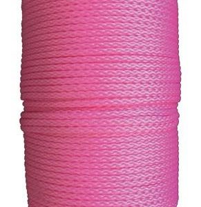 Pflastererschnur L.100m D.3mm 100kg PP pink - VPE: 6