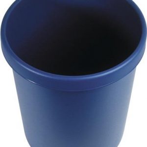 Papierkorb 18l H331xØ315mm m.Griffrand Ku.blau - VPE: 6