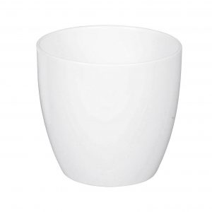 SCHEURICH Übertopf Alaska Keramik Ø14cm weiß