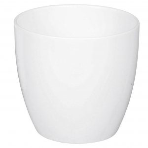 SCHEURICH Übertopf Alaska Keramik Ø19cm weiß